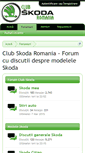 Mobile Screenshot of clubskoda.ro