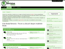 Tablet Screenshot of clubskoda.ro
